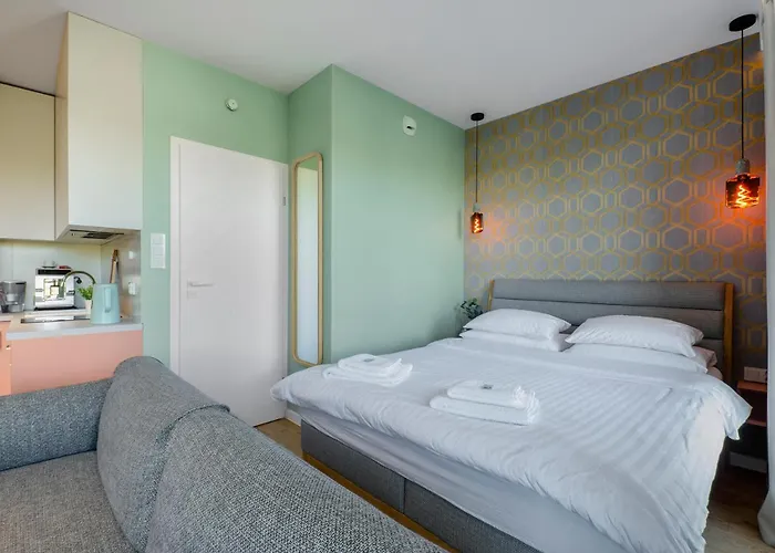 Lejlighed Queen Size Bed - Obok Manufaktury W Centrum Lodzi - Parking Gratis!!! Łódź