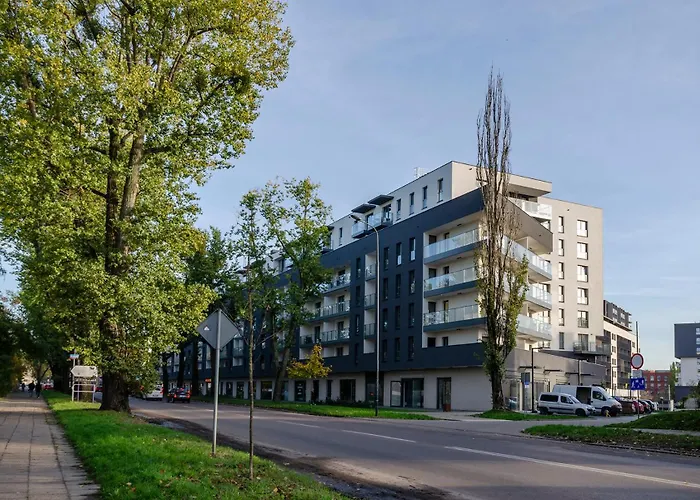 Queen Size Bed - Obok Manufaktury W Centrum Lodzi - Parking Gratis!!!