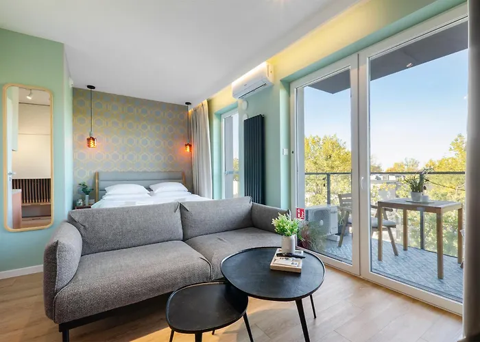 شقة Queen Size Bed - Obok Manufaktury W Centrum Lodzi - Parking Gratis!!! وودج